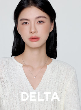 DELTA鼻屎钻项链纯银简约精致