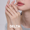 Light luxury and high-end crown pearl ring