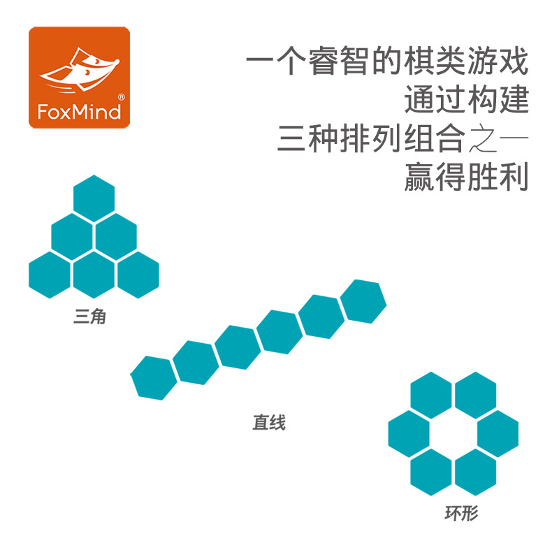 Foxmind六子棋旅行款亲子互动游戏逻辑思维观察专注力益智玩具 - 图3