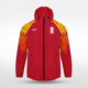 Sike Vientiane Ice Flame Autumn and Winter Hooded Windbreaker ເສື້ອກັນລົມກັນລົມກັນໜາວ