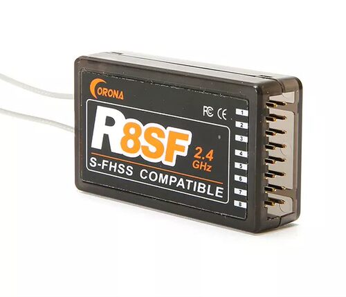 日冠COONA R4SF R8SF接收机兼容FUTABA S-FHSS T6J T10J 14SG遥控 - 图2