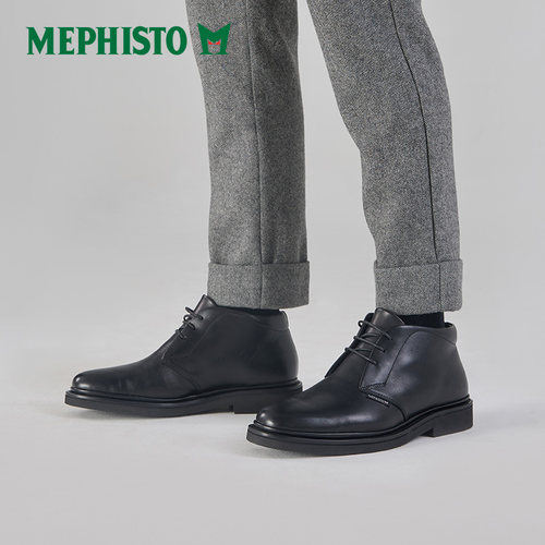 MEPHISTO/马飞仕图全新系列冬季新款加绒男靴商务休闲棉靴 GASTON - 图2