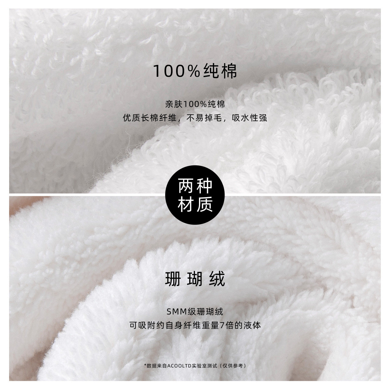 【拍一发二】全纯棉家用男女吸水浴巾 acooltd浴巾