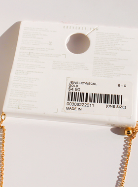 外贸饰品欧美单极简百搭LOVE心形圆牌吊坠细链项链通勤锁骨链385