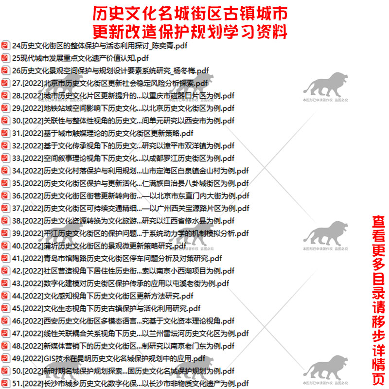 历史文化名城名镇旧城古城街道遗址保护改造规划城市设计方案文本 - 图3