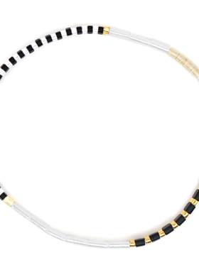 小众日本玻璃珠波西米亚风手链