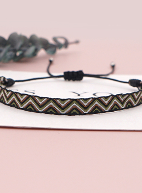 尼泊尔民族风宫廷花纹通用手链