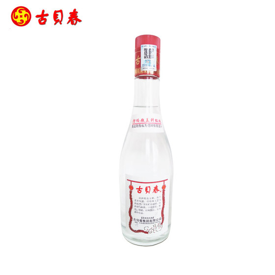 Gubeichun 42-degree white plate strong-flavor pure grain liquor solid-state method high-end gift business 475mL 2 bottles