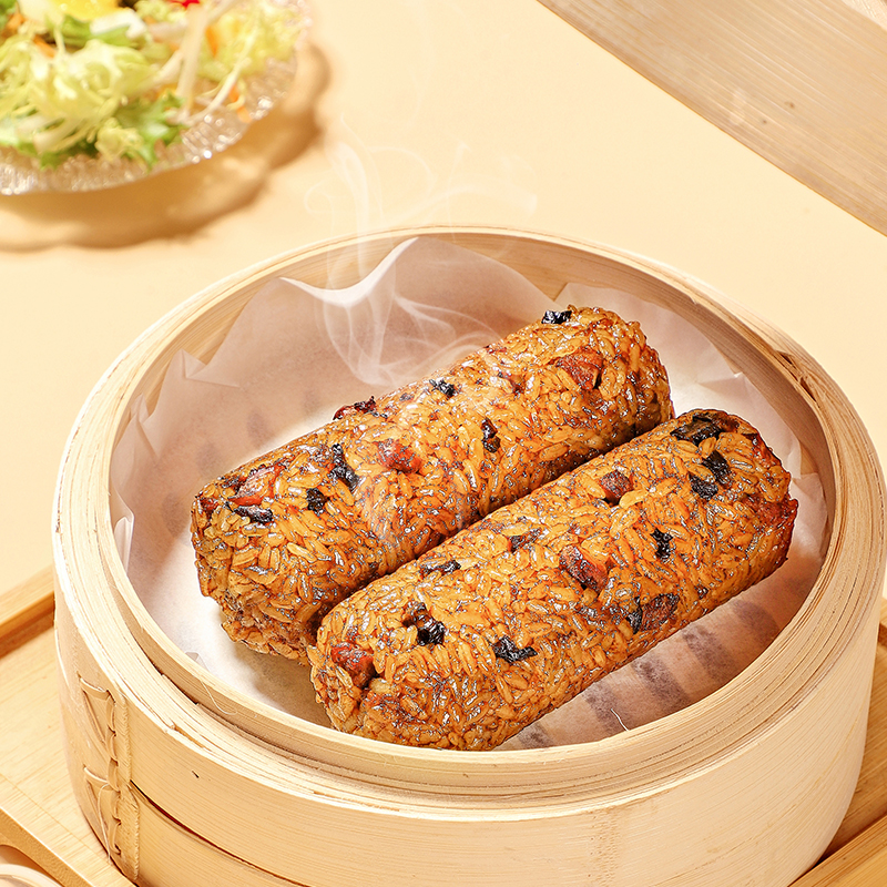 安井 早餐速食饭团香菇卤肉味糯米饭600g*3袋共12个懒人方便即食