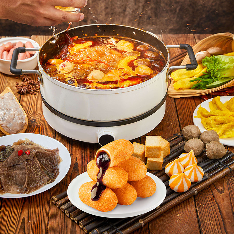 安井 300g爆浆糍粑*5袋共50根油炸小食糯米条夹心流心红糖糍粑,淘宝优惠券,粉丝福利购,淘宝优惠卷