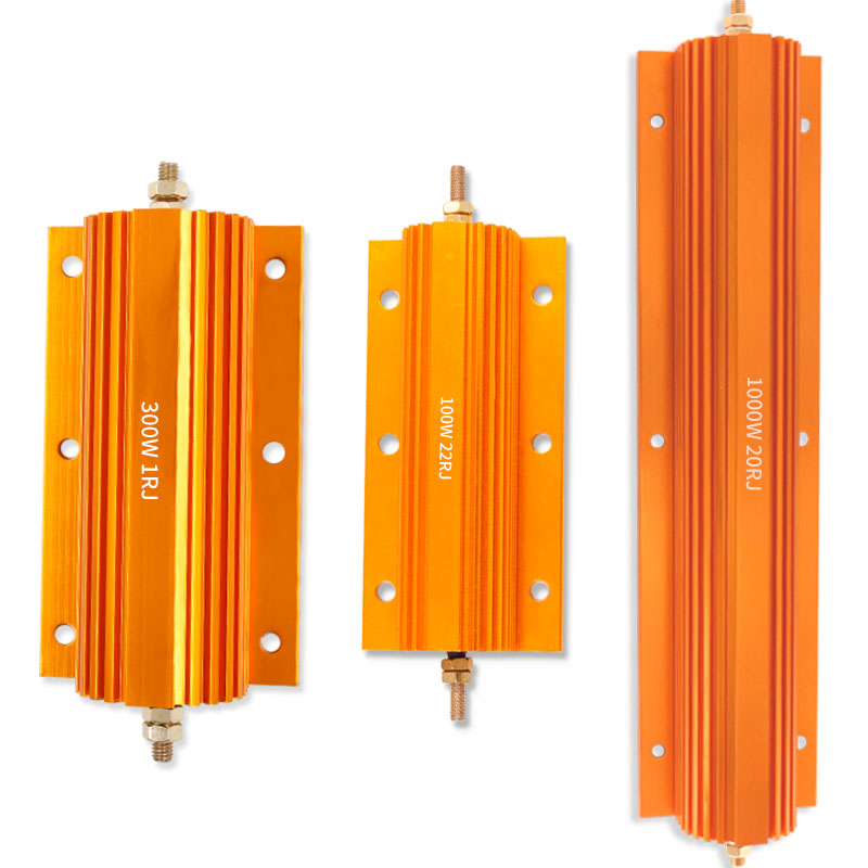 RX24黄金铝壳电阻5W10W25W50W75W100W200W250W300W500W800W1000W - 图3