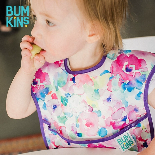 Детский легкий и тонкий водонепроницаемый нагрудник для еды, анти-грязь, с карманом