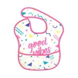 Детский легкий и тонкий водонепроницаемый нагрудник для еды, анти-грязь, с карманом