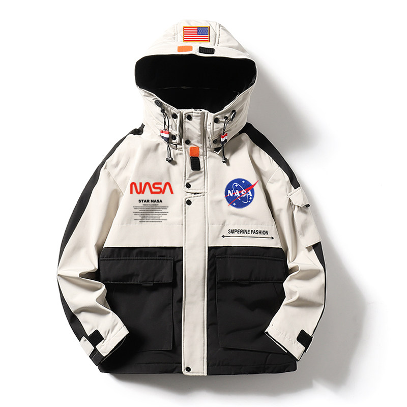 nasa旗舰店官网联名2021冬季男棉服 韵式优品棉衣
