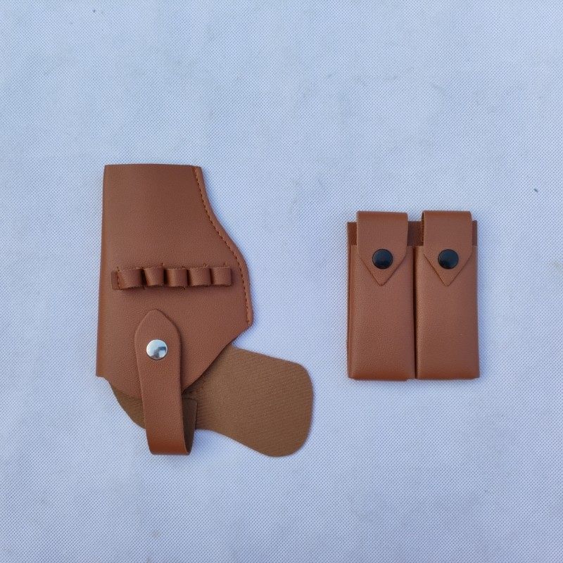 通用手枪套64/77/92式腰部仿皮套隐形表演道具演出打火机快拔枪套,淘宝优惠券,粉丝福利购,淘宝优惠卷