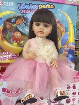 Simulation Rebirth Doll Baby Soft Silicone Gel Washable 55 cm Changing Princess Toy Baby Companion Dolls