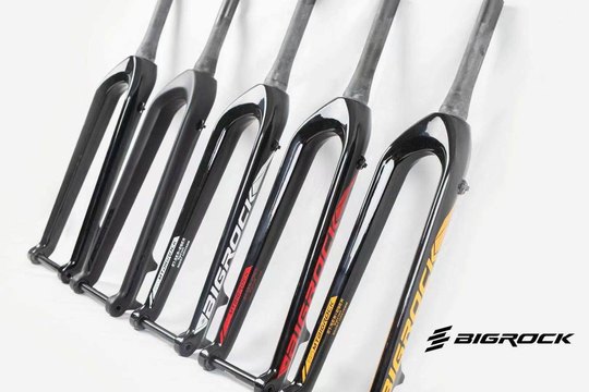 Genuine bigrock dashi carbon fiber front fork