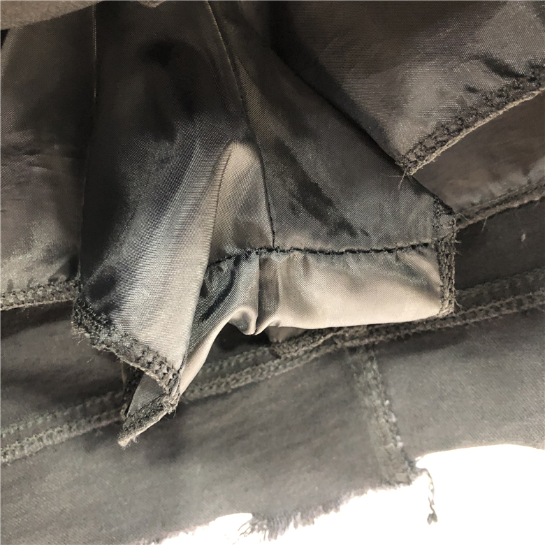 艾天丽旗舰店高腰毛边时尚牛仔裙女春夏新款潮修身显瘦a字包臀半身短裤裙2