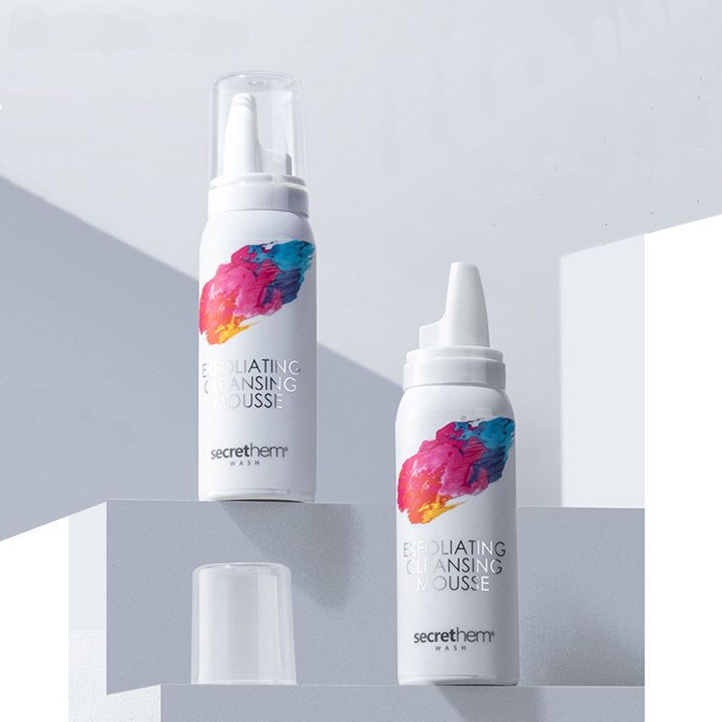 他秘男士去角质慕斯去黑头洗面奶 secrethem他秘面部磨砂/去角质