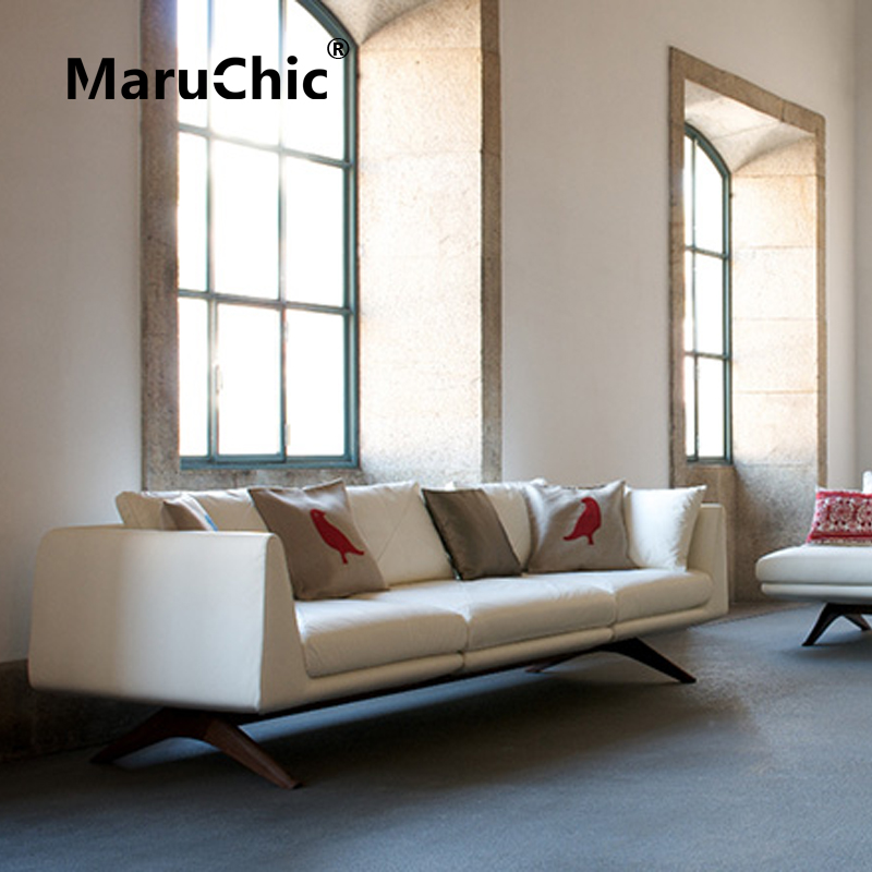 MaruChic经典设计师家具hepburn fixed 2-seater sofa河马沙发 - 图0