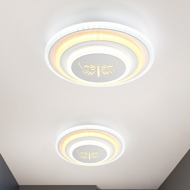 LED走廊灯过道灯简约现代嵌入式小灯入户玄关阳台衣帽间吸顶灯具,淘宝优惠券,粉丝福利购,淘宝优惠卷