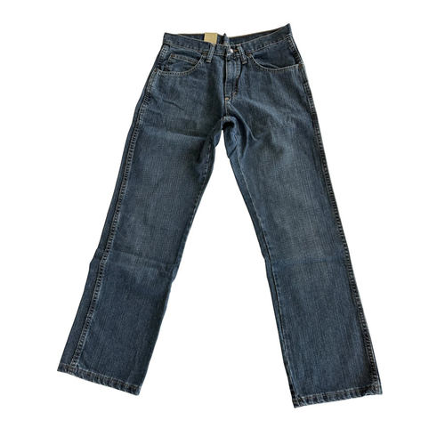 现货12oz.美国正品威格wrangler纯棉中腰宽松直筒牛仔裤31000ga - 图3