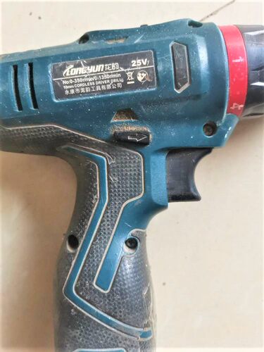 龙韵 25V锂电池 手钻电钻电动工具螺丝刀批 A款充电器电源座充 - 图2