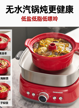 全钢分体电蒸锅蒸烤涮双锅可选
