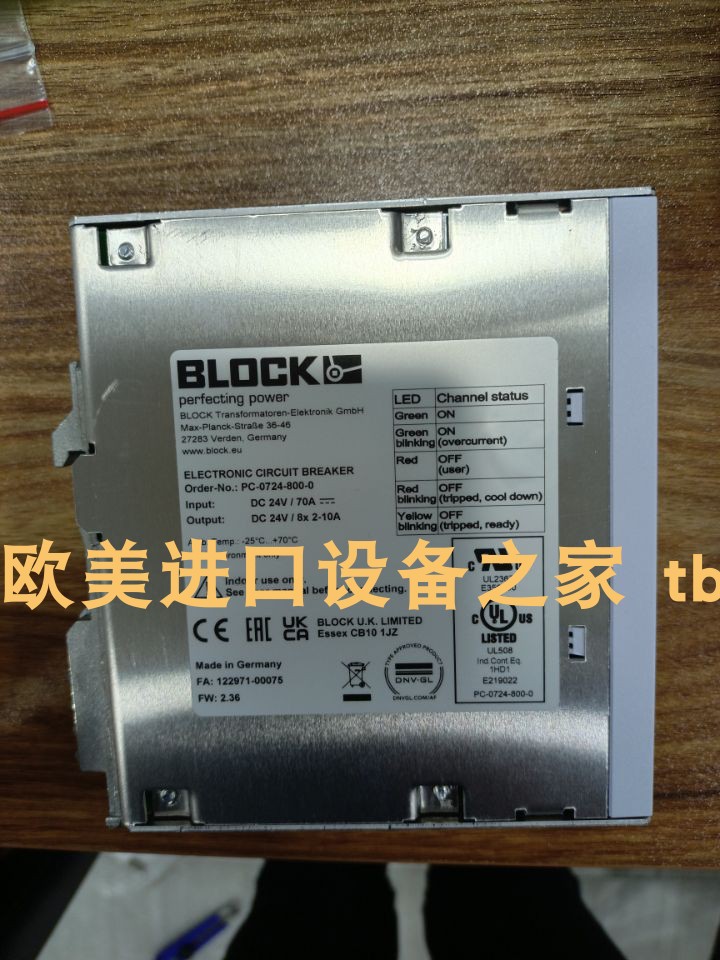 block BUST 4000/4/23变压器现货 PSR 230/24-5 - 图1