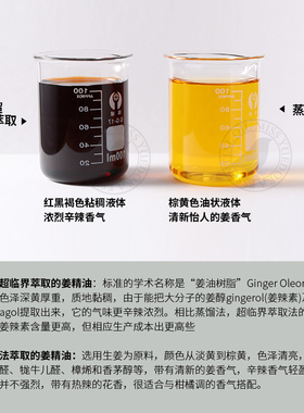 阅朵生姜精油老姜纯单方高浓度精油原料根茎超临界萃取5ml