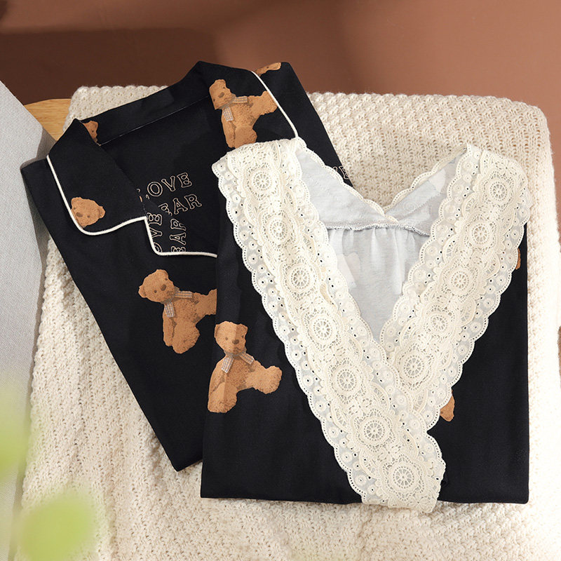 思莉太太情侣睡衣2021新款流行秋冬 思莉太太睡衣/家居服套装