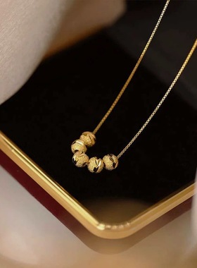 轻奢高级感吊坠转运珠女项链