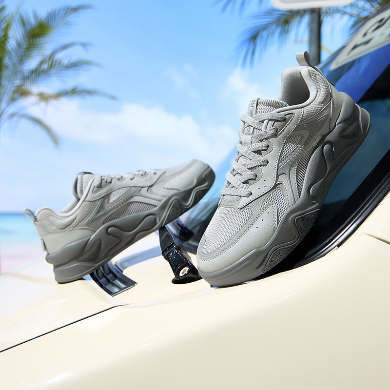 361板鞋男夏季网面透气运动鞋2025新款休闲鞋百搭厚底小白鞋男,淘宝优惠券,粉丝福利购,淘宝优惠卷