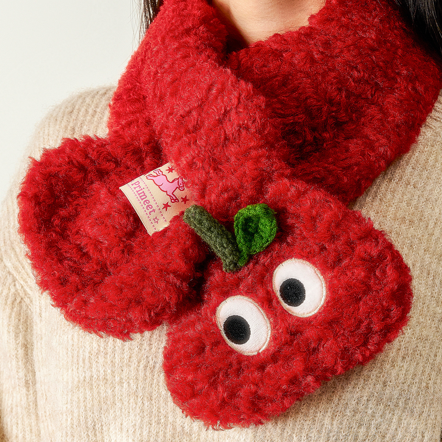 派米马年围巾女2026新年红色本命年红袜子女新年礼物冬季围脖礼盒,淘宝优惠券,粉丝福利购,淘宝优惠卷