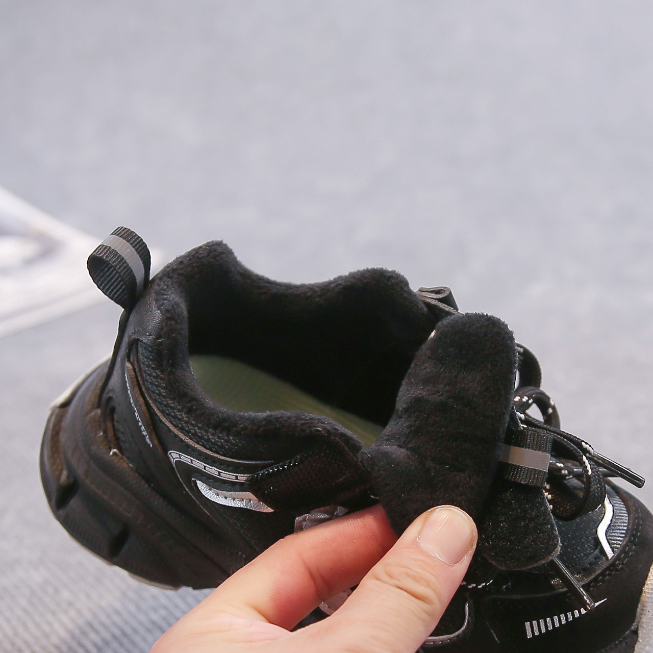 儿童厚底复古老爹鞋男女童加绒防滑运动鞋子秋冬新款大童休闲鞋子,淘宝优惠券,粉丝福利购,淘宝优惠卷