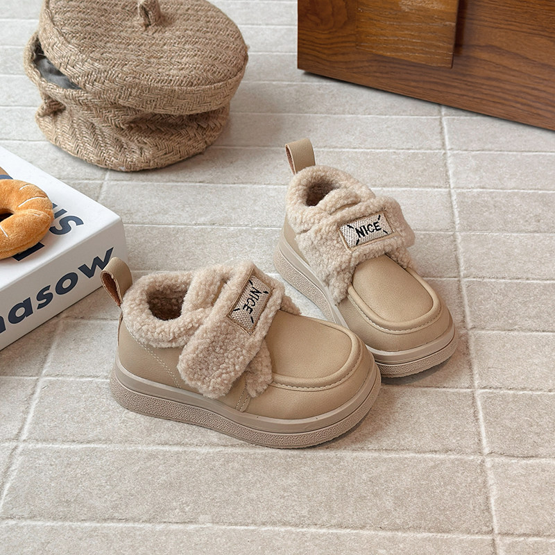 女童棉鞋2025冬季新款儿童鞋子小女孩二棉加绒保暖冬鞋中大童皮鞋,淘宝优惠券,粉丝福利购,淘宝优惠卷