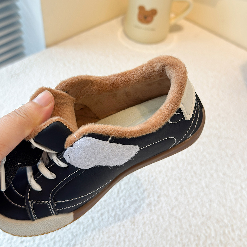 儿童板鞋2025秋冬新款加绒休闲鞋子女童运动鞋男童脏脏鞋德训棉鞋,淘宝优惠券,粉丝福利购,淘宝优惠卷