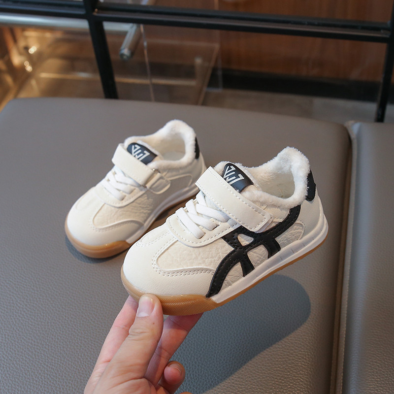 女童鞋糖果色潮流板鞋2025冬季新款男童二棉运动鞋软底加绒休闲鞋,淘宝优惠券,粉丝福利购,淘宝优惠卷