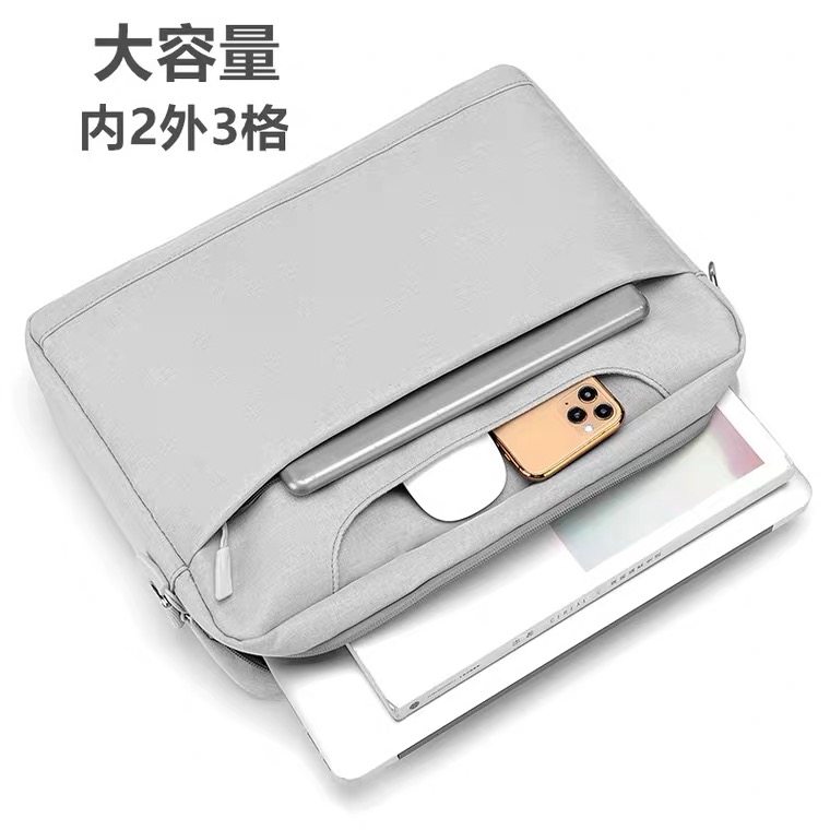 苹果笔记本Apple MacBook Pro14/16电脑手提包Air13.6/15..4英寸专用收纳袋2023防水保护套M1 M2简约商务男女