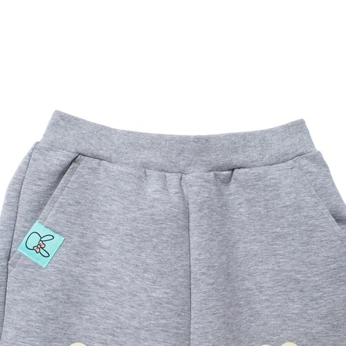 中国李宁女小童爱心印花长裤运动生活系列舒适束脚卫裤YKLS200 - 图1