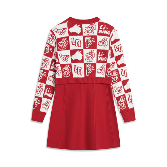 Li Ning women's spring and summer breathable dress