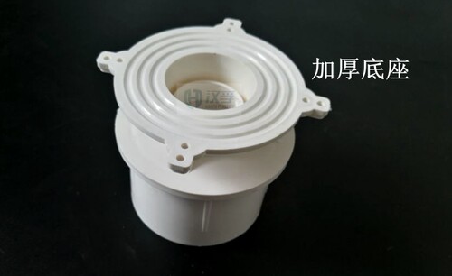 加厚PVC50预埋地漏阳台卫生间防臭地漏75工程排水带检口加厚地漏 - 图2