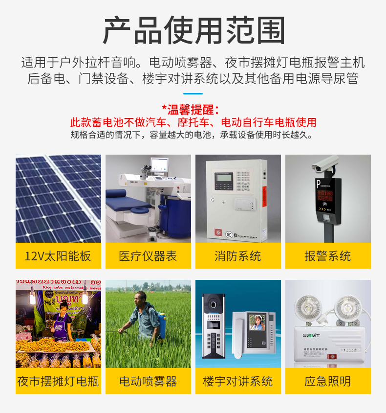 12v12ah蓄电池音响电瓶电池12v20ah安专用大容量广场舞音箱摆摊安-图1