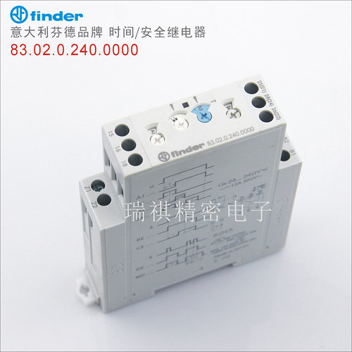 finder正品83.02.0.240.0000定时器和7S.14.9.024.0310安全继电器 - 图0