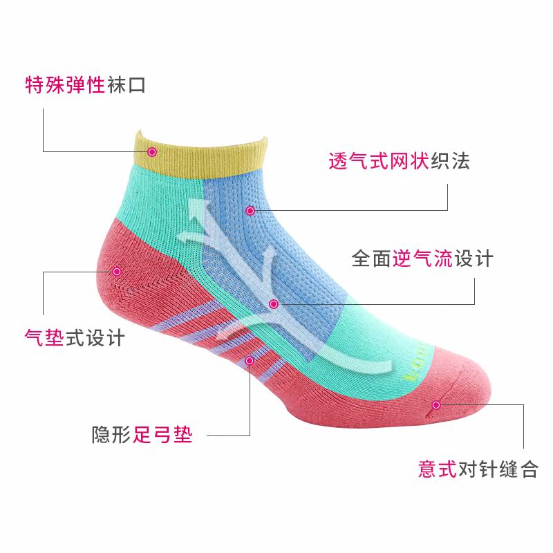 3双台湾footer吸汗加厚毛巾袜子 footer短袜/打底袜/丝袜/美腿袜