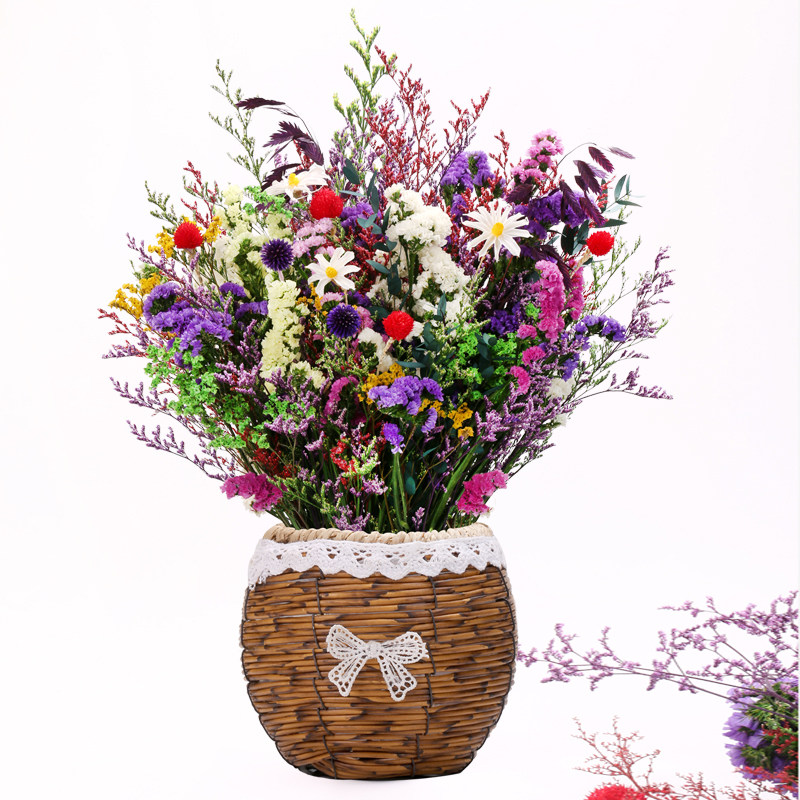 【芊朵魅】永生花束真花居家高级摆件客厅玄关餐桌干花可放多年M1