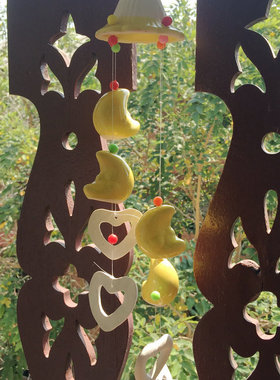 泰国彩色陶瓷风铃