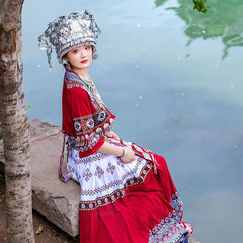  双妃民族服装/舞台装