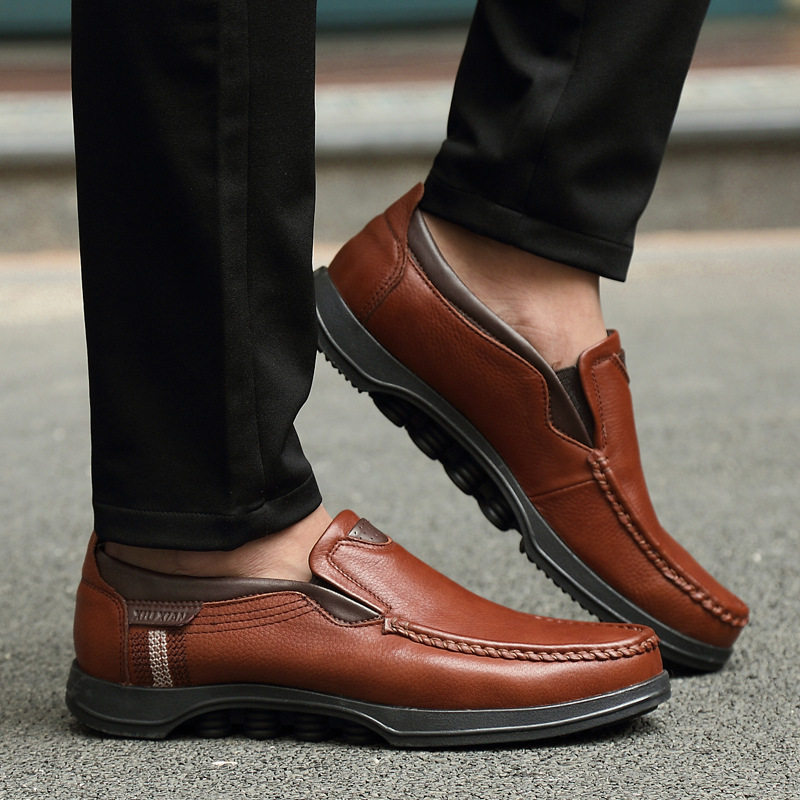 跨境大码皮鞋男46 47 48四季单鞋男士头层牛皮爸爸鞋商务正装男鞋,淘宝优惠券,粉丝福利购,淘宝优惠卷