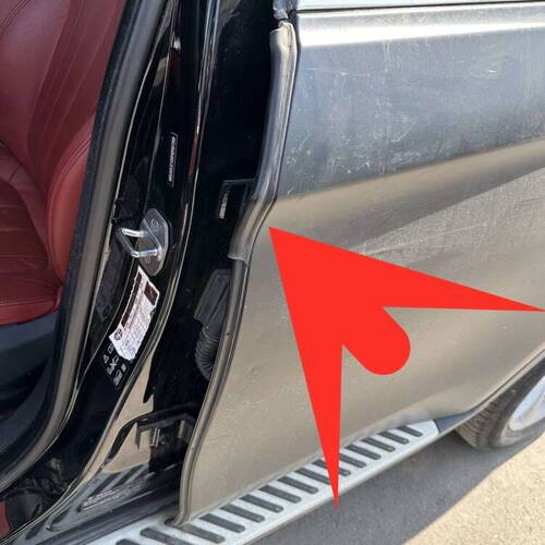 适配宝马3系5系7系X6 5GT门边X5后车门前密封胶条E66 车门B柱胶条 - 图3